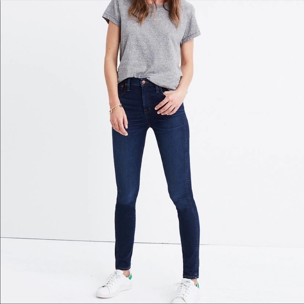 Madewell 10” High Riser Skinny Skinny - Picture 1 of 11
